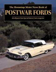 Cover of: The Hemmings Motor News Book of Postwar Fords (Hemmings Motor News Collector-Car Books) by 