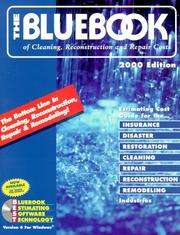 Cover of: Bluebook of Cleaning 2000