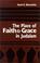 Cover of: The Place of Faith and Grace in Judaism