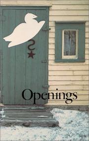 Cover of: Openings by June Warr, Ray Goulding, Eric Norman