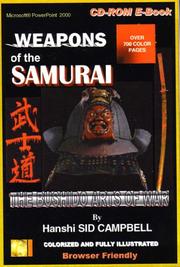 Cover of: Weapons of the Samurai Warior