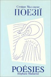 Cover of: Poezii by Stéphane Mallarmé