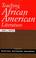 Cover of: Teaching African American Literature