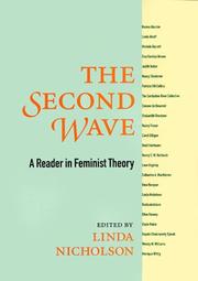 Cover of: The second wave by edited by Linda Nicholson.