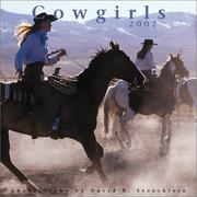 Cover of: Cowgirls Calendar 2002 | David R. Stoecklein