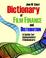 Cover of: Dictionary of Film Finance and Distribution