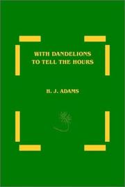 Cover of: With Dandelions to Tell the Hours