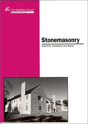 Cover of: Stonemasonry: Selection, Installation and Repair