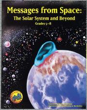 Cover of: Messages from Space: The Solar System and Beyond : Grades 5-8 (Great Explorations in Math & Science)