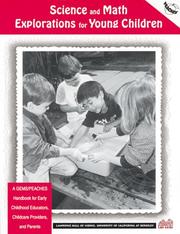 Cover of: Science and Math Explorations for Young Children