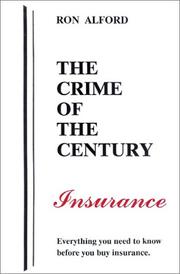 Cover of: The Crime of the Century - Insurance by Ron Alford