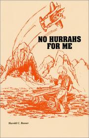 Cover of: No Hurrahs For Me