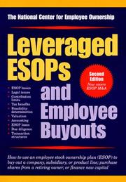 Cover of: Leveraged ESOPs and Employee Buyouts