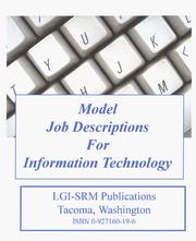 Model Job Descriptions for Information Technology by Don Morrison