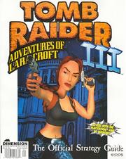 Cover of: Tomb Raider 3: The Official Strategy Guide