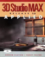 Cover of: 3D Studio Max Applied Release 2.0