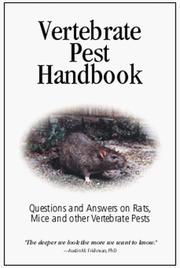 Cover of: Vertebrate Pest Handbook