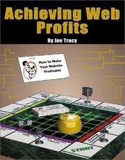 Cover of: Achieving Web Profits by Joe Tracy