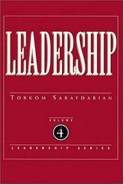 Cover of: Leadership, Vol. 4 by Torkom Saraydarian