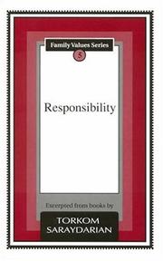 Cover of: Responsibility by Torkom Saraydarian