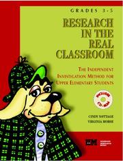 Research in the real classroom by Cindy Nottage, Virginia Morse