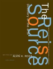 Cover of: Reiss Source Directory of the Arts