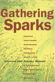 Cover of: Gathering Sparks: Interviews from Parabola Magazine