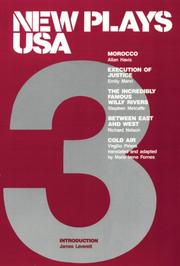 Cover of: New Plays Usa, 3 | James Leverett