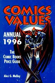 Cover of: Comics Values Annual 1996 : The Comics Books Price Guide (Annual)