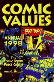 Cover of: Comics values annual: the comics books price guide