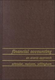 Cover of: Financial Accounting by William J. Schrader