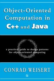 Cover of: Object-Oriented Computation in C++ and Java by Conrad Weisert