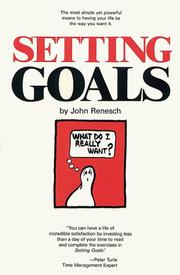 Cover of: Setting Goals | John Renesch