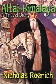 Cover of: Altai-Himalaya A Travel Diary
