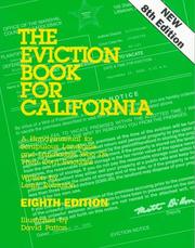 Cover of: The Eviction Book for California by Leigh Robinson, Leigh Robinson