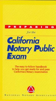 Preparing for the California Notary Public Exam by National Notary Association