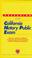 Cover of: Preparing for the California Notary Public Exam