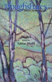 Cover of: Ploughshares Fall 1992  by Tobias Wolff