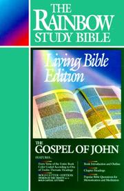 Cover of: Rainbow Study Bible-LB: The Gospel of John