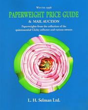 Cover of: Winter 1998 Paperweight Price Guide and Mail Auction Catalogue