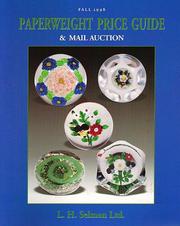 Cover of: Fall 1998 Paperweight Price Guide and Mail Auction Catalogue