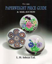 Cover of: Fall 1999 Paperweight Price Guide and Mail Auction Catalogue