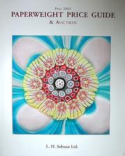 Cover of: Fall 2002 Paperweight Price Guide and Auction Catalogue