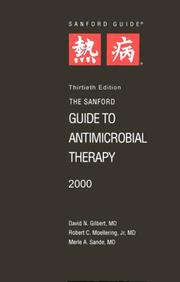 Cover of: The Sanford Guide to Antimicrobial Therapy 2000 (Pocket ed)