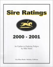 Cover of: Sire Ratings 2000-2001: An Update to Exploring Pedigree
