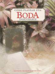 Cover of: Cómo Planear una Boda Inolvidable