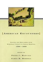 Cover of: American Encounters by Peter C. Mancall
