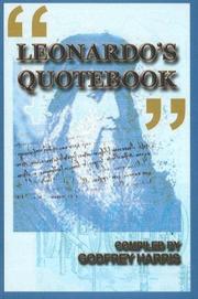 Cover of: Leonardo's Quotebook