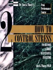 Cover of: How to Control Stress to Become a More Successful Investor