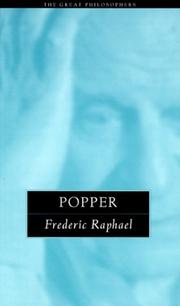 Cover of: Popper by Raphael, Frederic